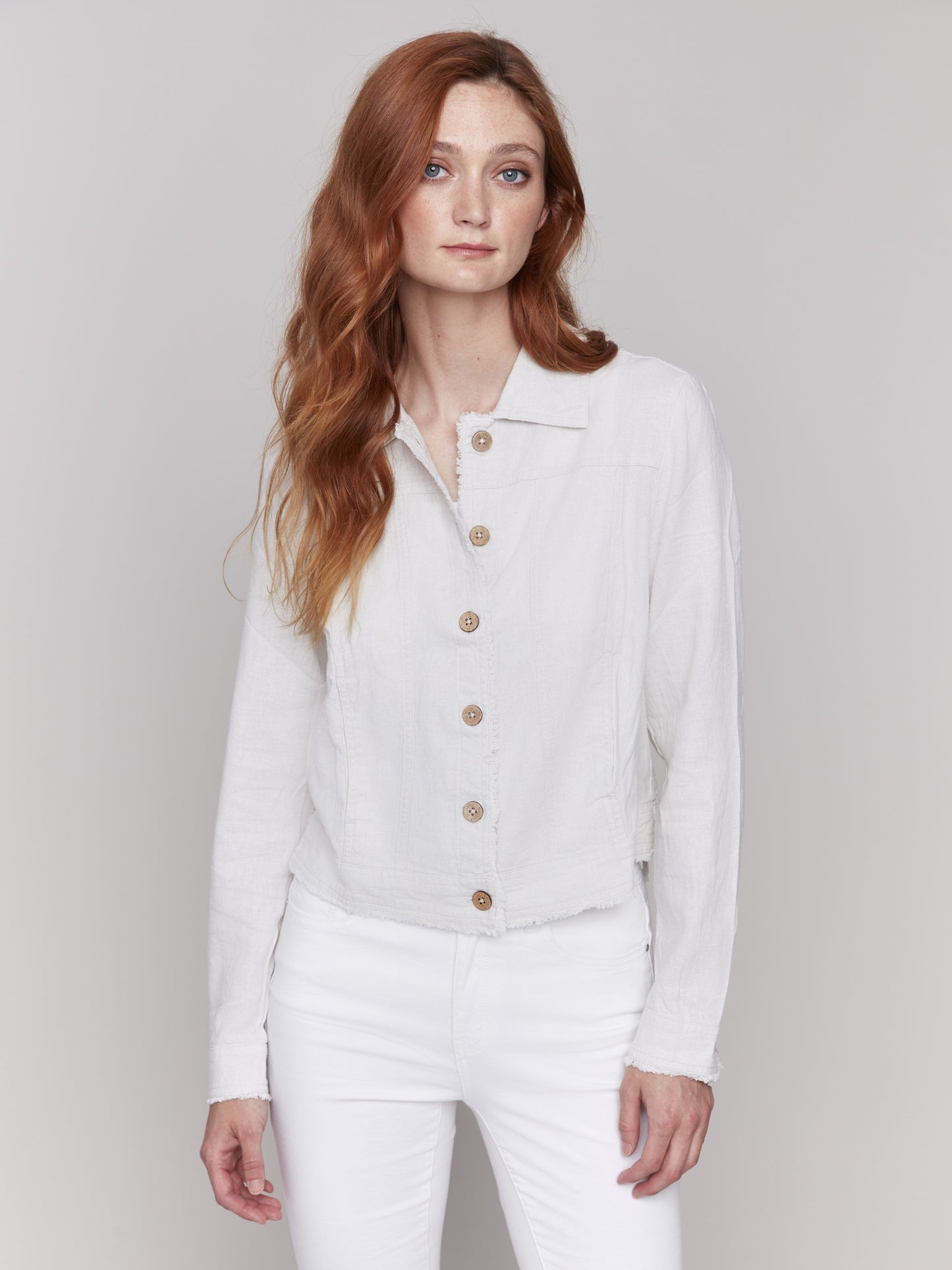 Linen Blend Jacket