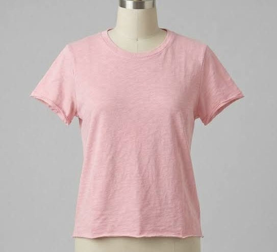 Pink Crew Tee