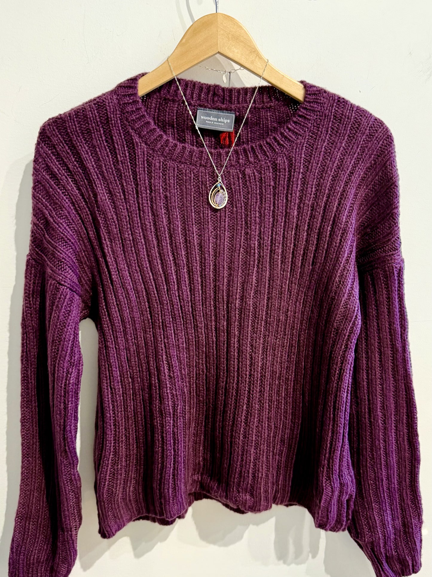 MILES CROPPED CREW CHUNKY
