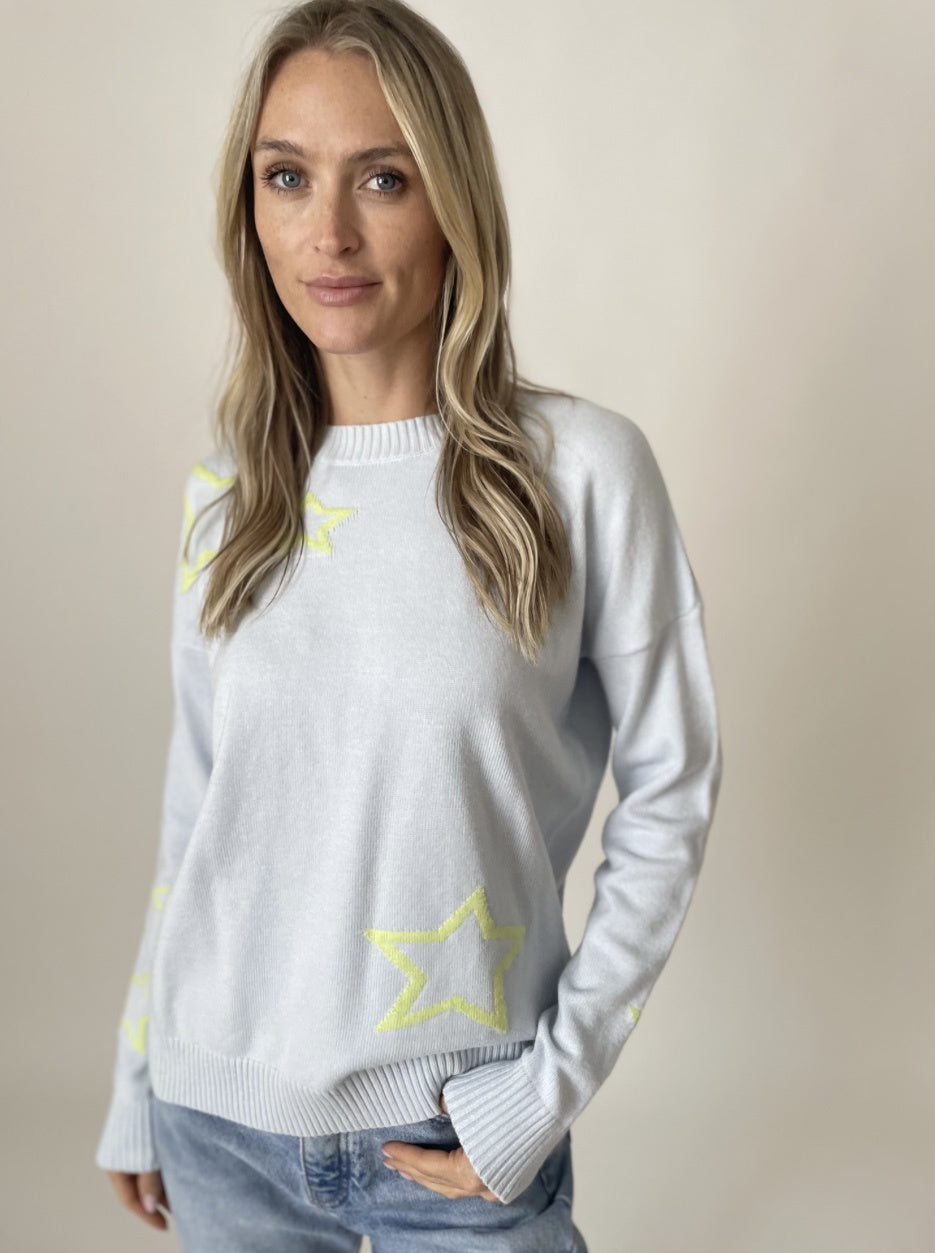 Sale! STAR SWEATER | NEON MORGAN SWEATER