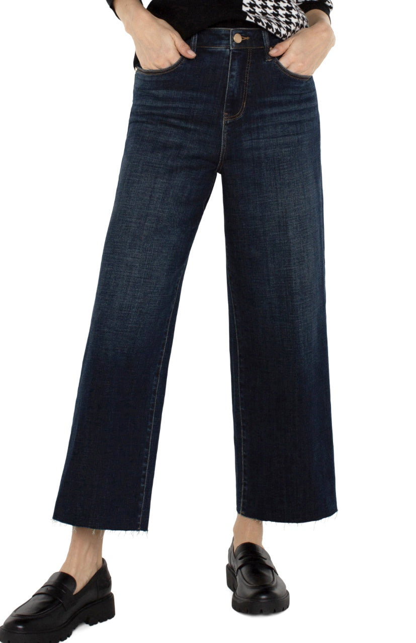 Sale! Stride Wide Leg Crop Jeans 26 in
