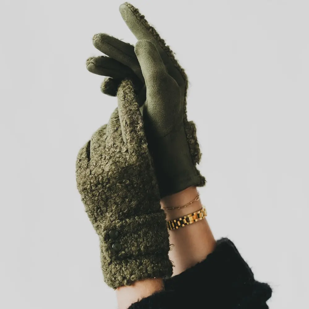 Teddy Sherpa Gloves