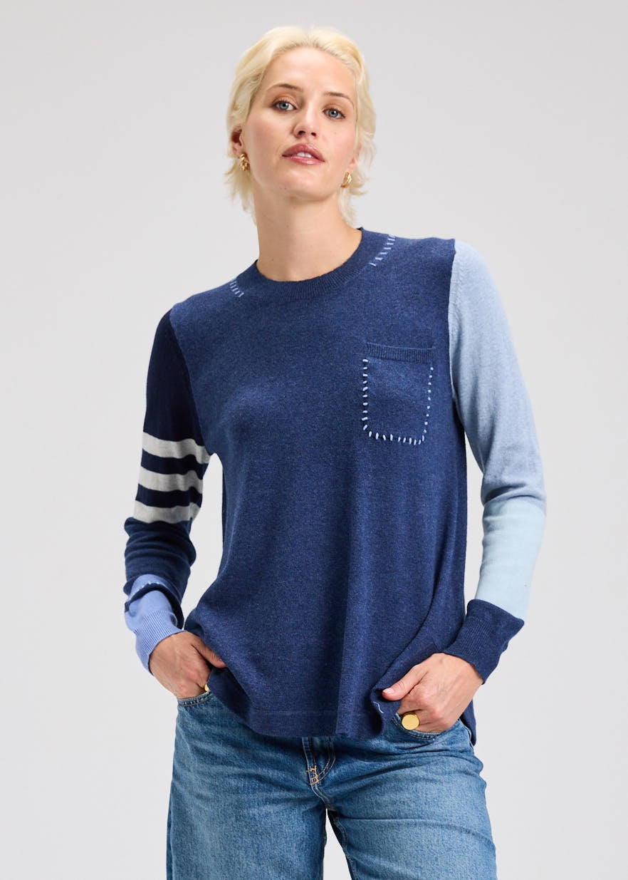 Spliced Sweater
