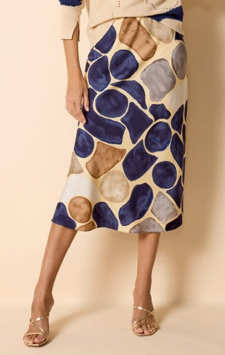 PLAYFUL PEBBLE SLIP SKIRT