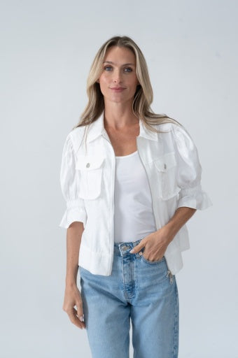 SHORT SLEEVE JACKET | CHRISTINE