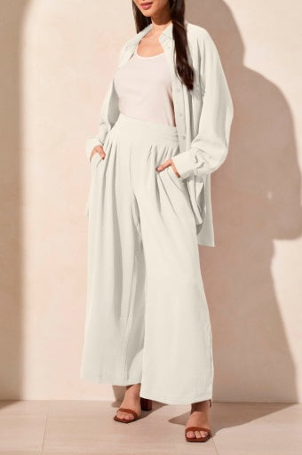 Flowy Pant w/Elastic Waistband