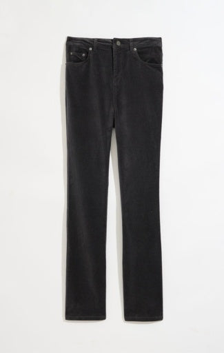 28" VELVET STRAIGHT ANKLE PANT