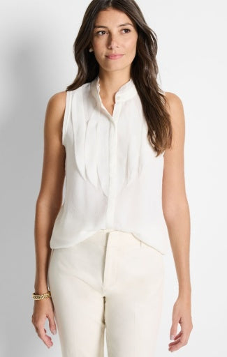 FALLING CHIFFON WOVEN TANK