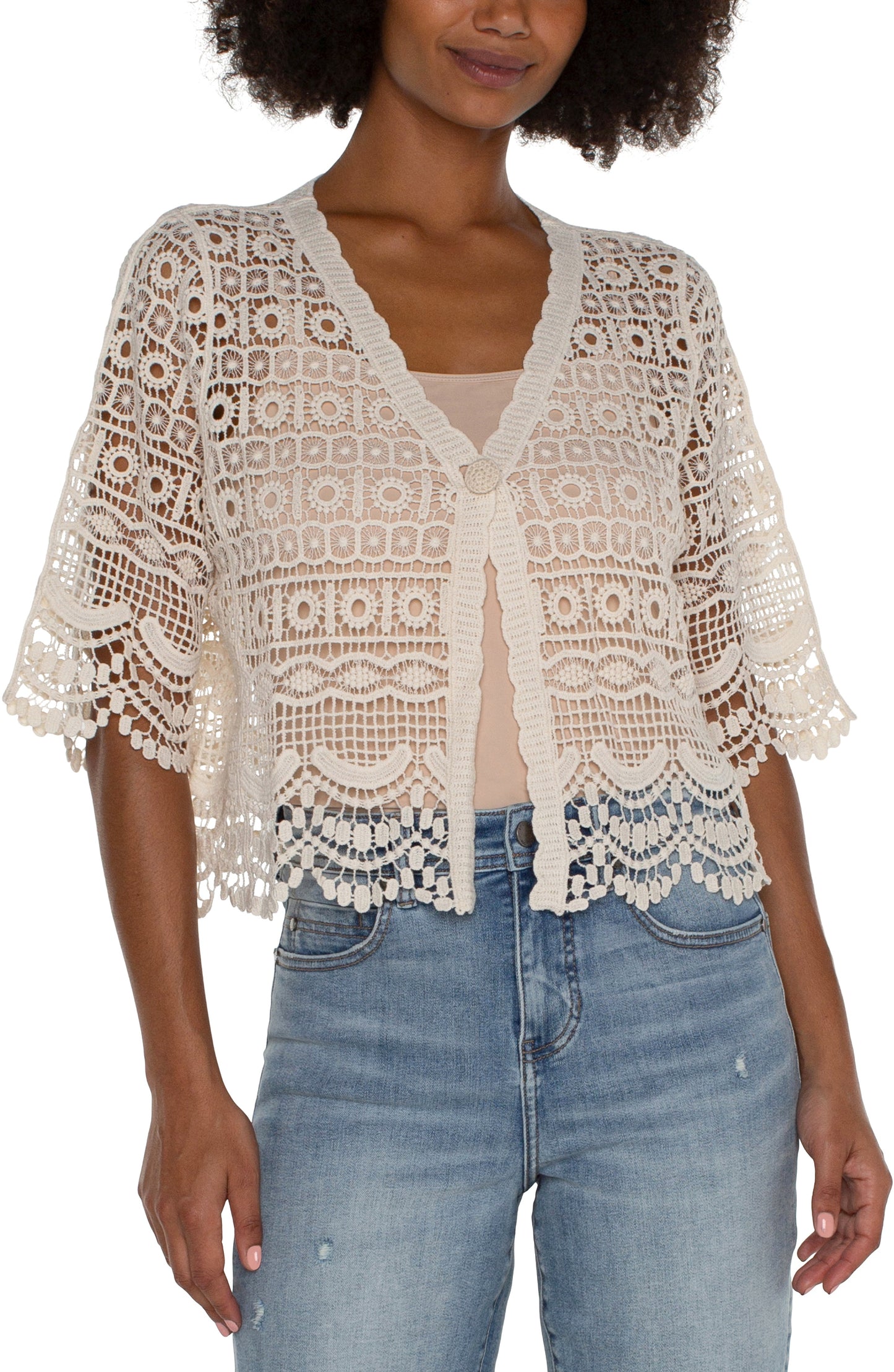 Lace Bolero Top