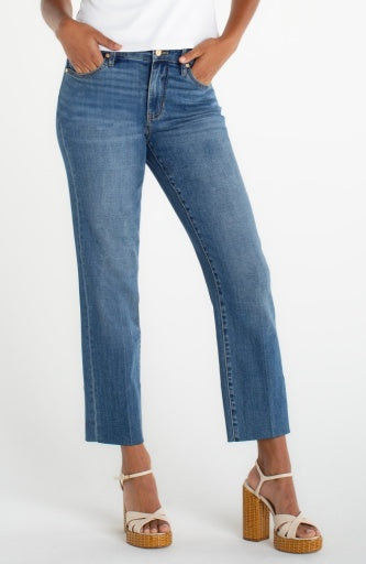 Kennedy Crop Straight w/Blind Hem
