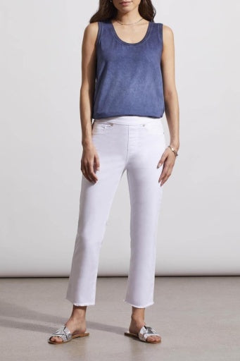 Sale!AUDREY PULL-ON STRAIGHT CROP JEANS