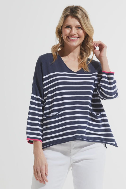 Nautical Sweater Navy