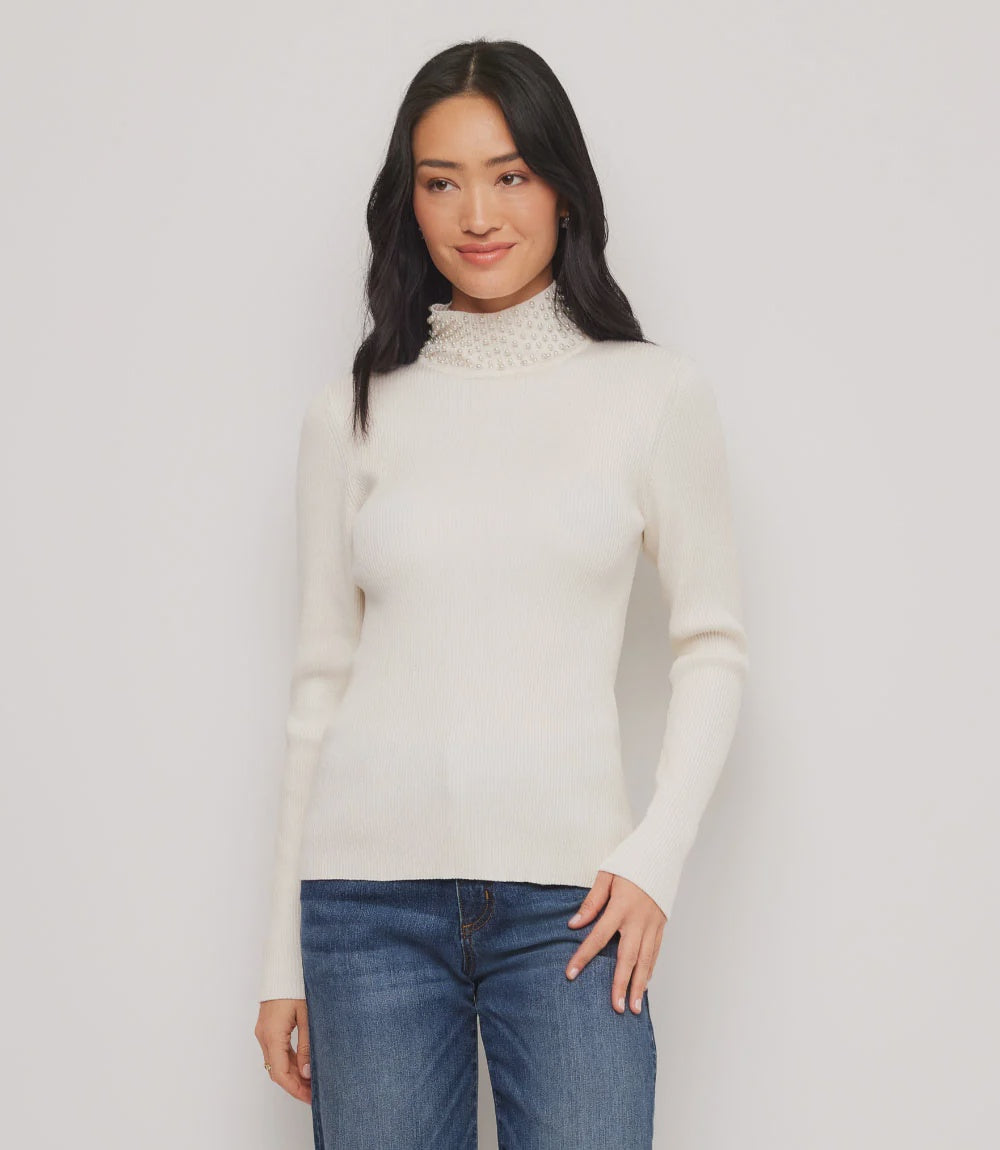 Pearl Turtleneck Sweater