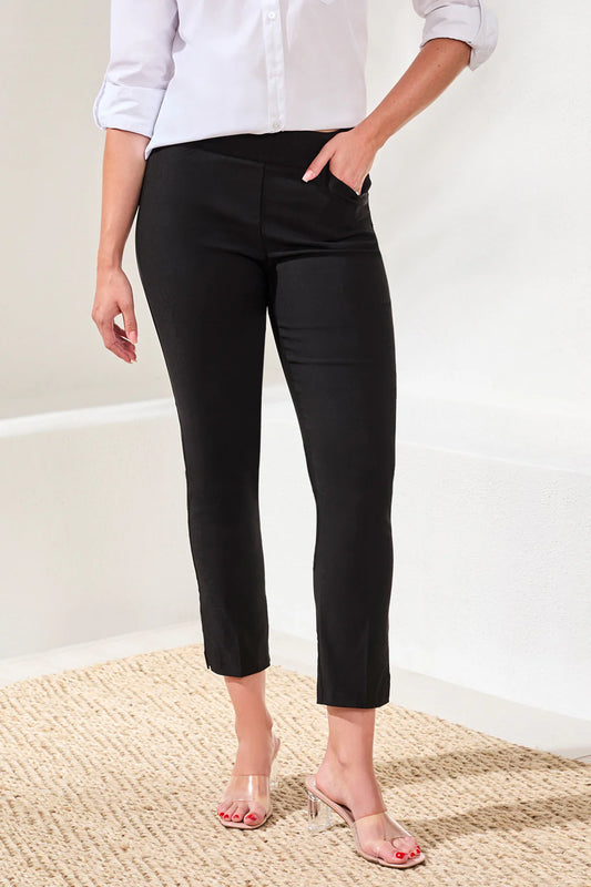 FLATTEN IT SLIMMING ANKLE PANTS
