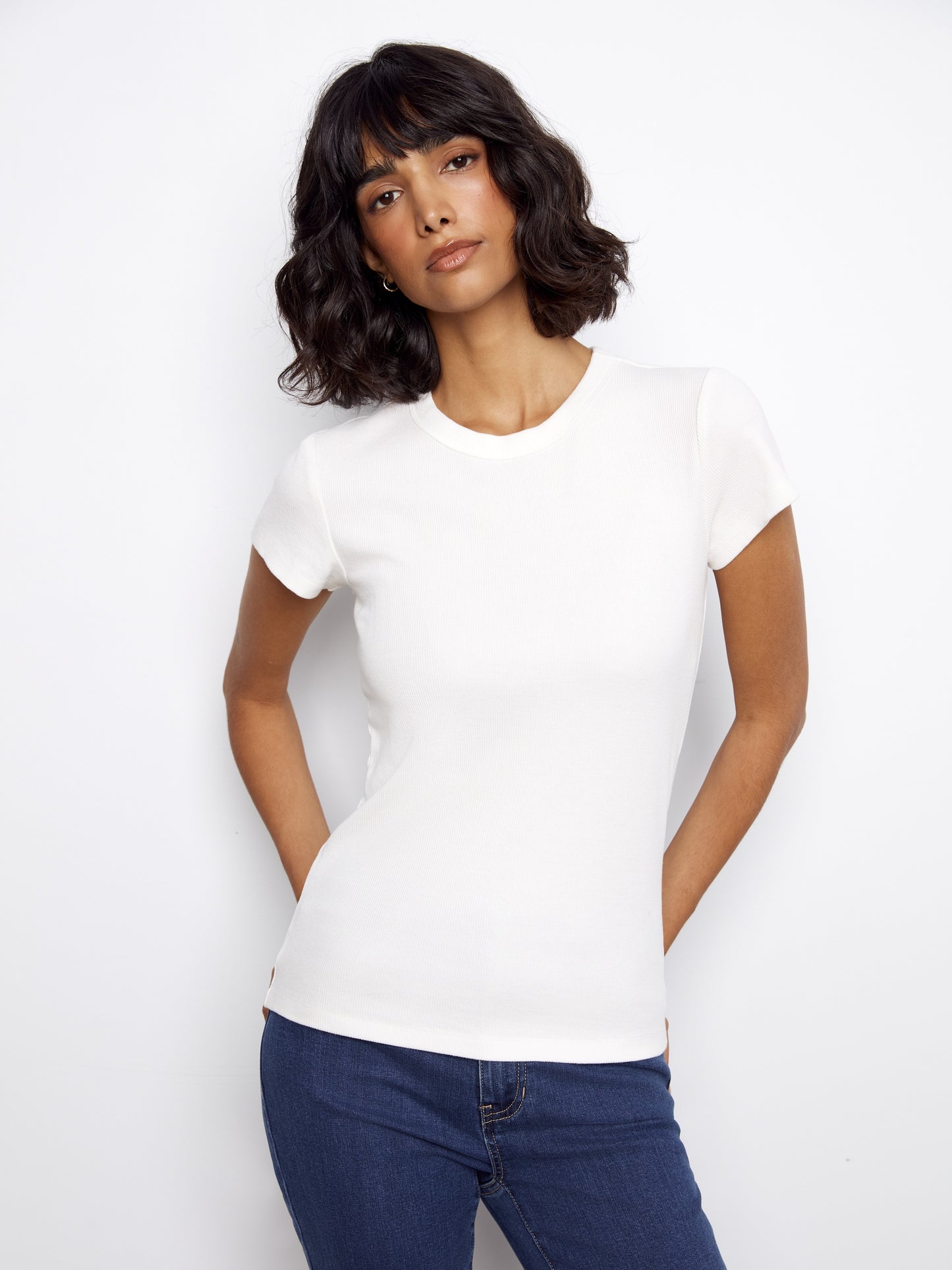 White Tee