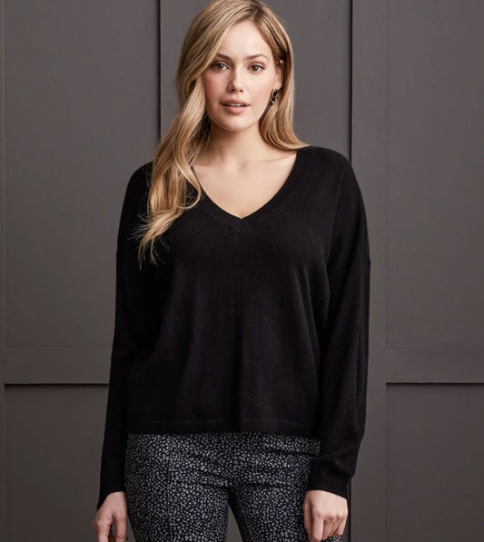 Black Cashmere Sweater