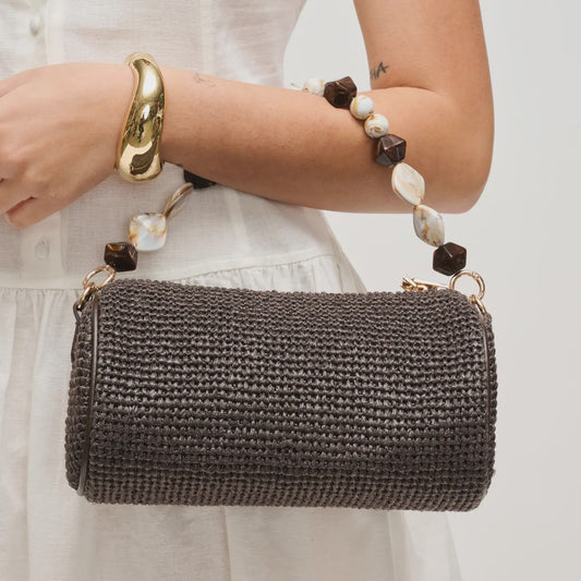 Rachel - Straw Clutch