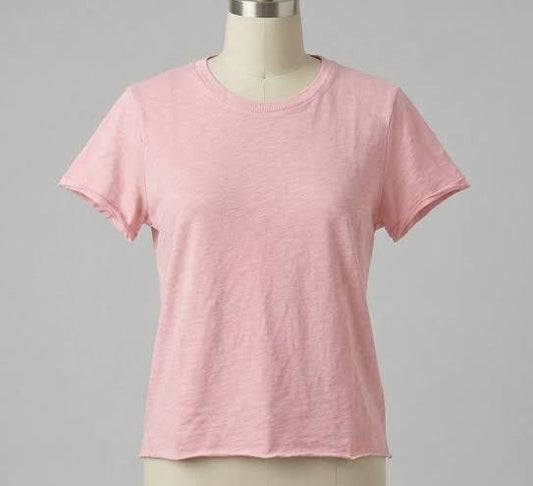 Pink Crew Tee