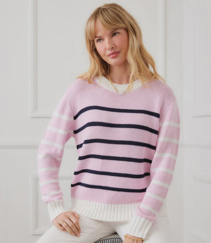 Striped Crewneck Sweater