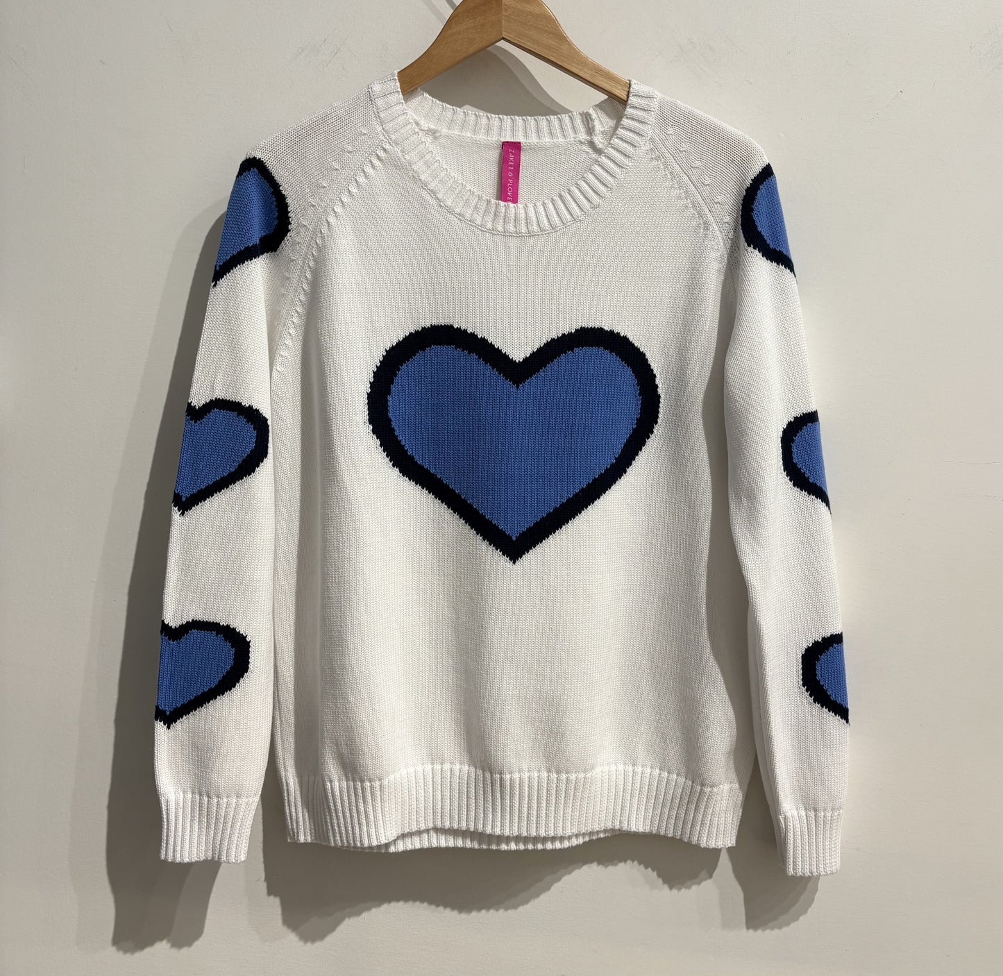 ZP7436U Heart Sweater