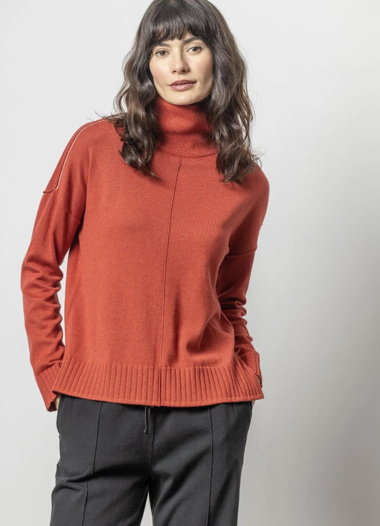 Lava Relaxed Turtleneck