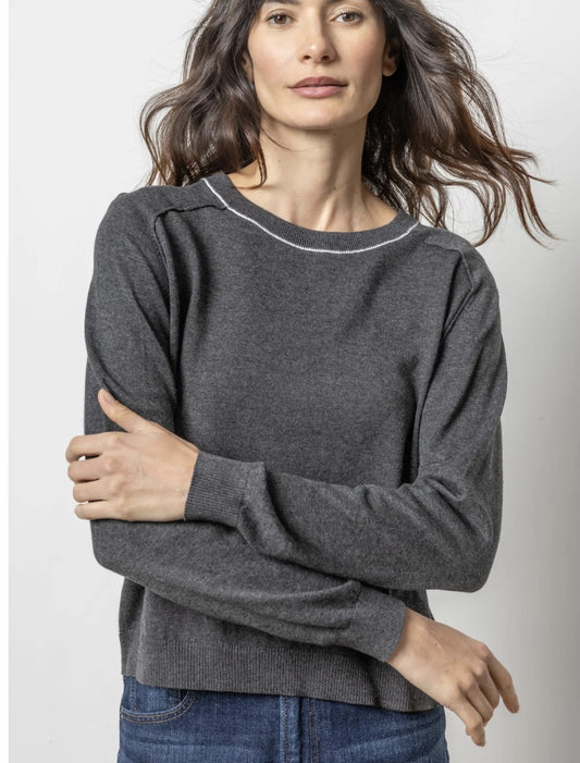 Oversized Saddle Sleeve Sweater