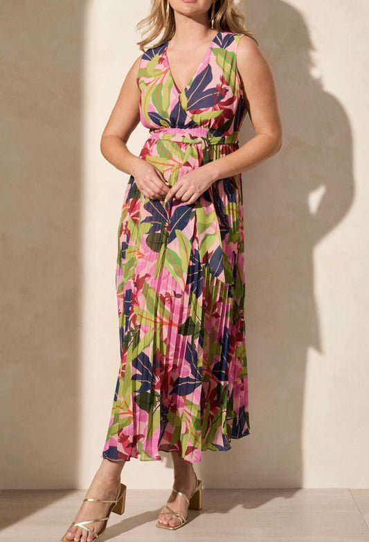 PLISEE DRESS
