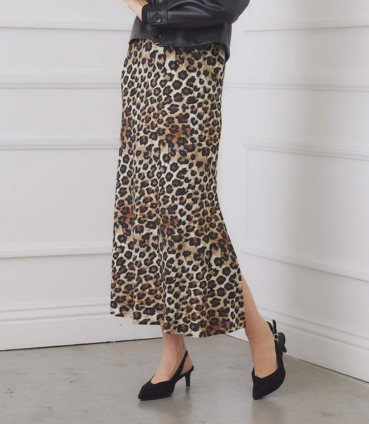 Bias Cut MidiSkirt