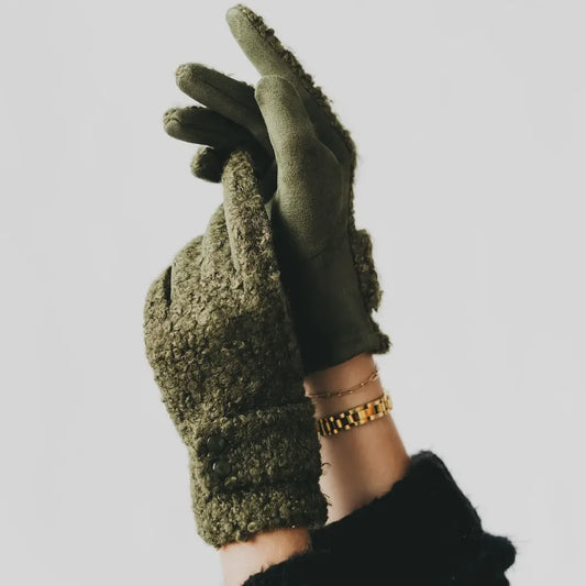 Teddy Sherpa Gloves