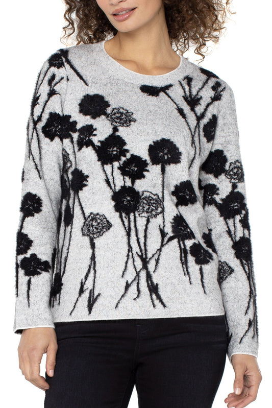 Floral Sweater