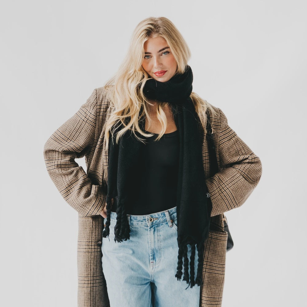 Twyla Twisted Tassel Scarf