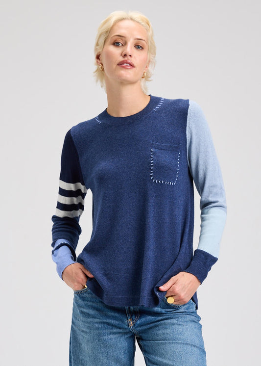 Spliced Sweater