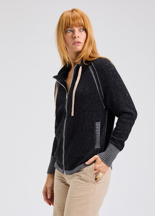 TwoTone Zip Up