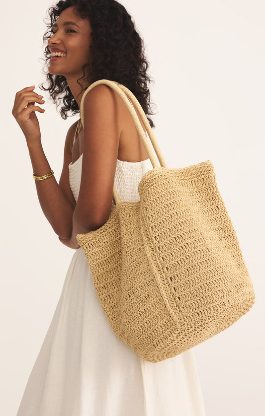 Las Lomas Straw Bag