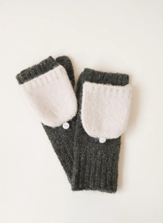 Snow Bunny Flip Top Mittens