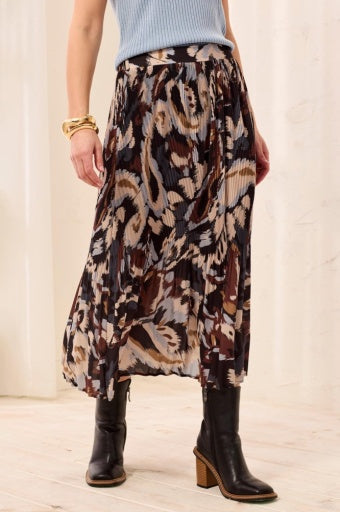 Flowy Printed Skirt