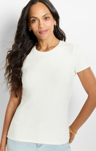 TEXTURED TEE