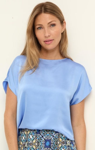 DAY GLOSS WOVEN TEE