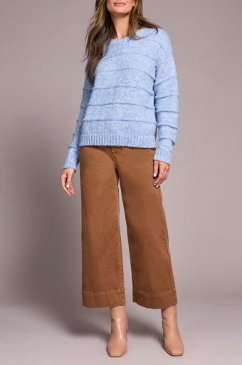 CREW NECK SWEATER-H BLUEVIOLET