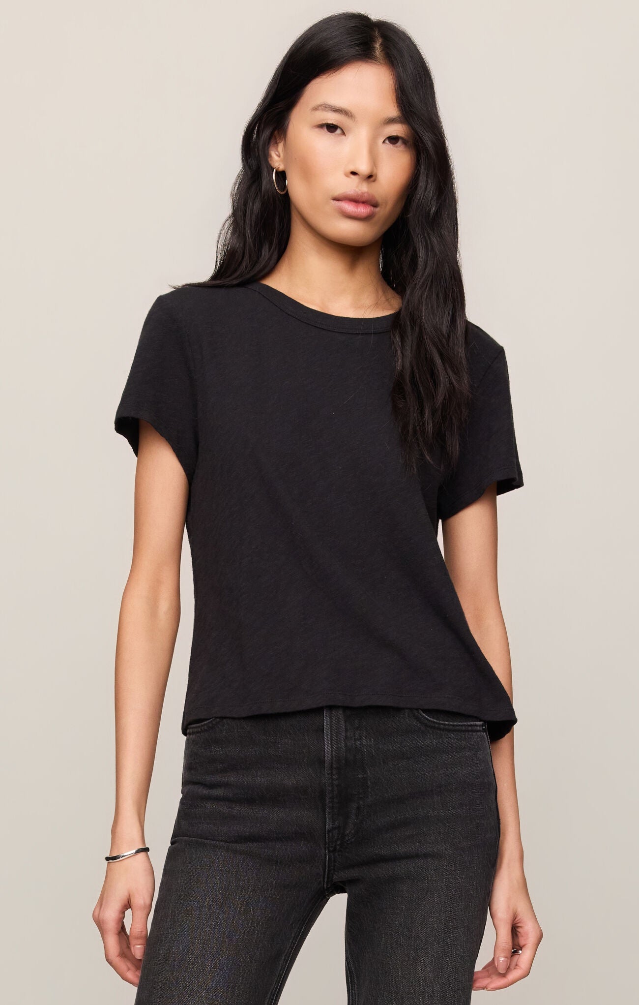 JUNIE SLUB TEE SHIRT