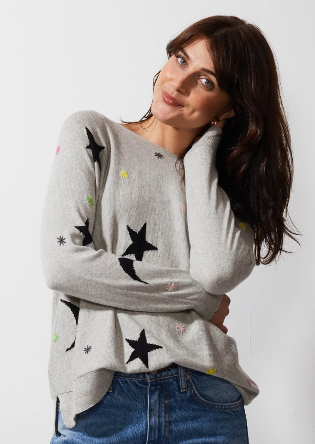 Sale! ZP6347U Starry Night Sweater