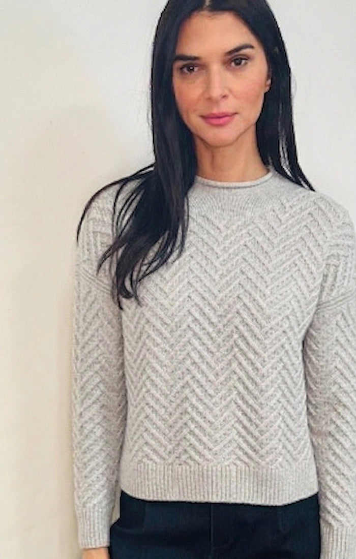 Roll Neck Sweater, Moon