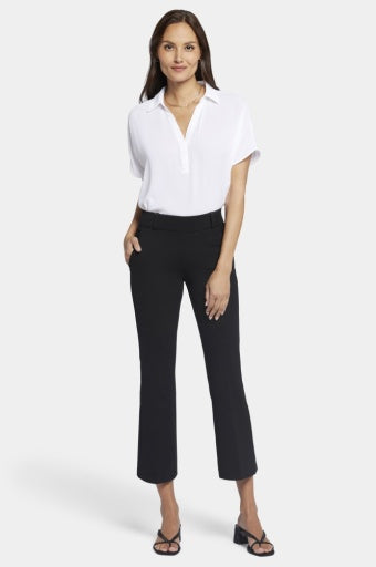 pull on flare ankle trouser