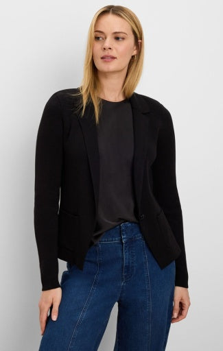 ELEGANT KNIT TAILORED BLAZER