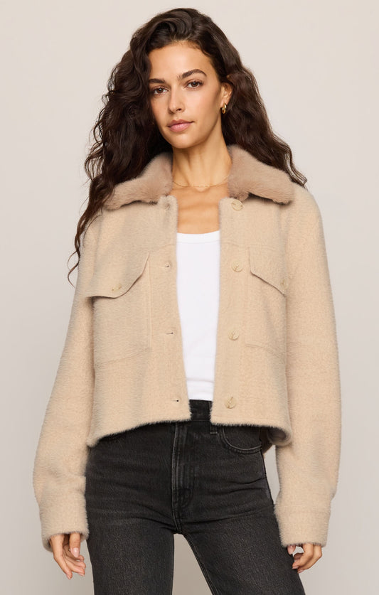 Peyton Jacket, Soft Ecru