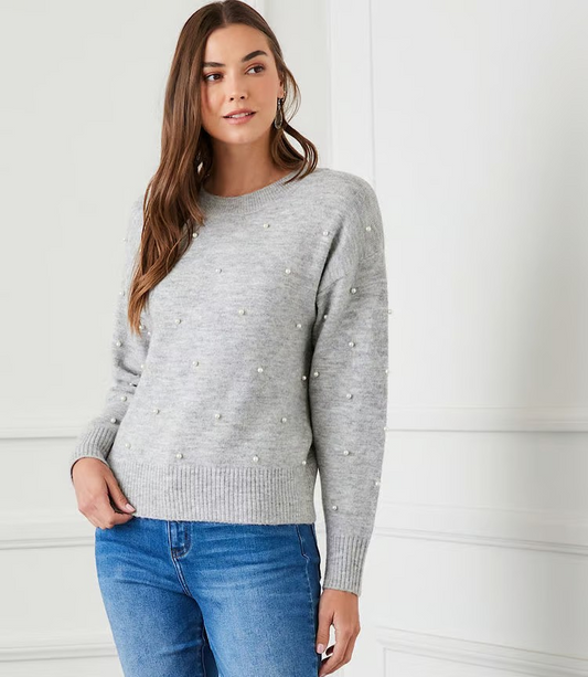 Pearl  Crew Neck Sweater