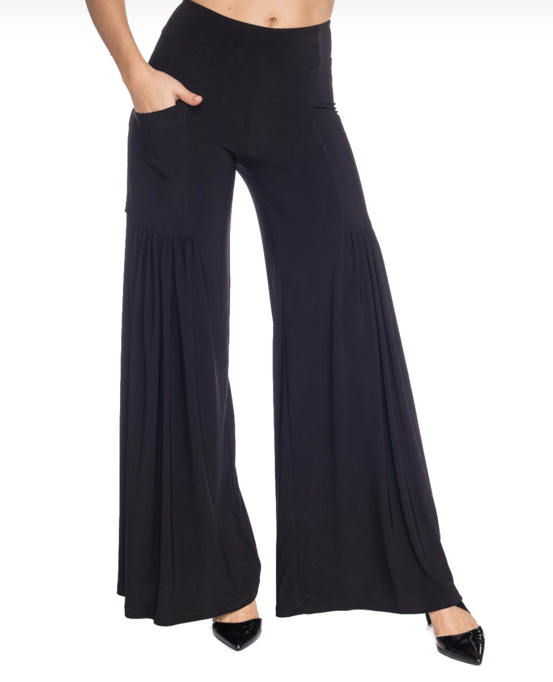 Sale!Palazzo Pants W/Pocket