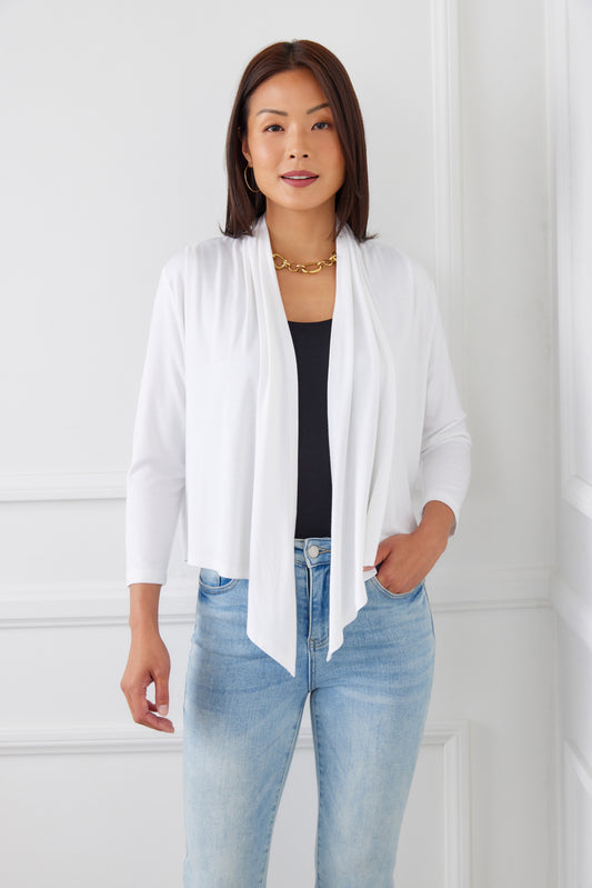 Calli Cardigan  White